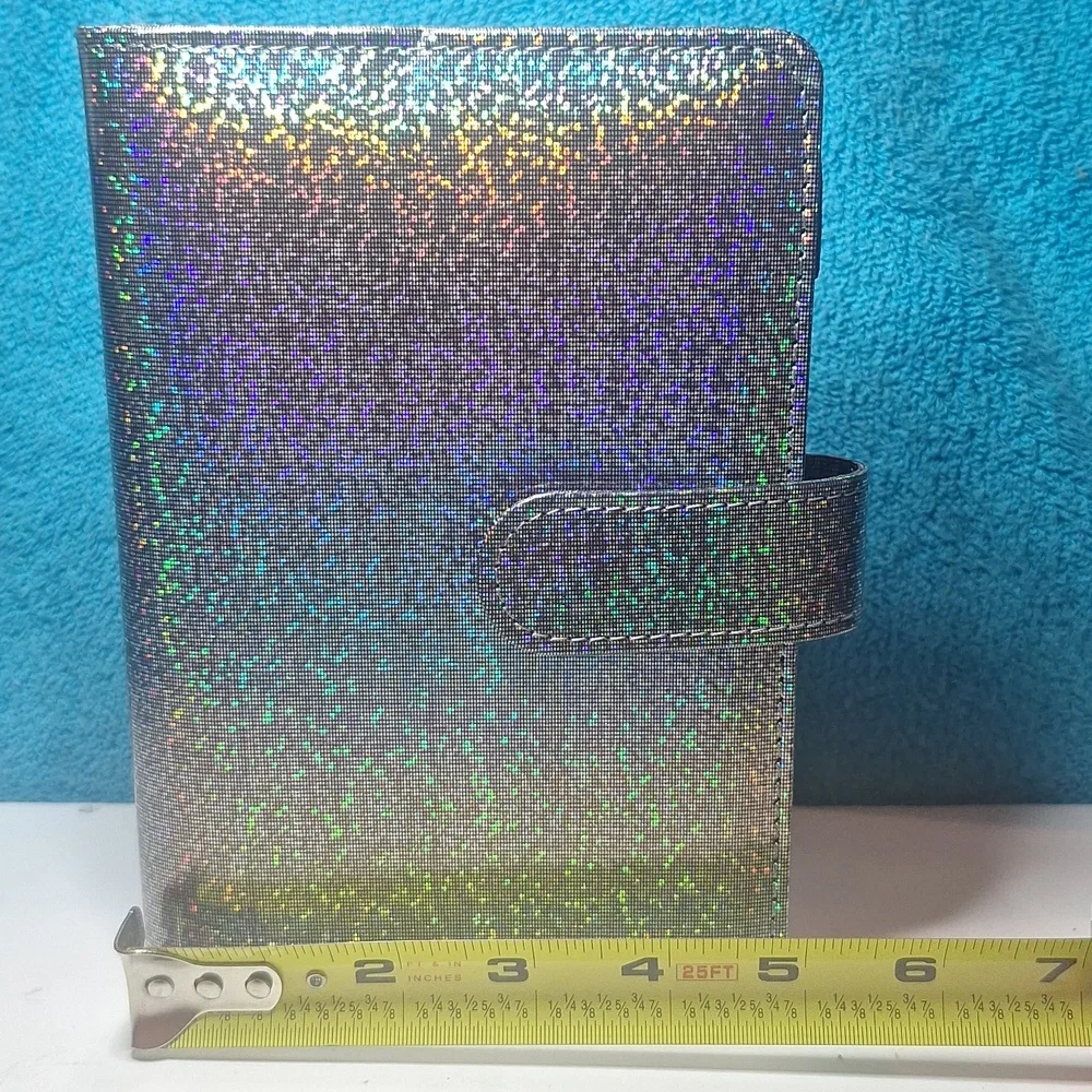 A6 Personal Notebook Binder - Binder 6 Ring, A6 Planner, Silver Rings